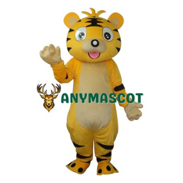 Small Tiger Mascot Adult Costume