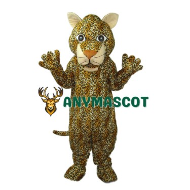 Young Leopard Mascot Adult Costume