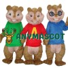 Theodore Chipmunk Mascot Adult Costume