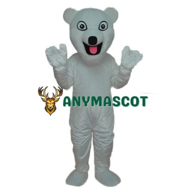 The New Polar Bear Mascot Adult Costume