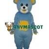 Yellow Belly Blue Bear Mascot Adult Costume