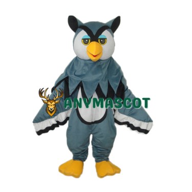 Little Gray Eagle Mascot Adult Costume