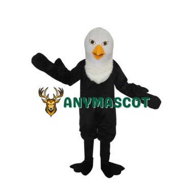 Pointed Beak Bald Eagle Mascot Adult Costume