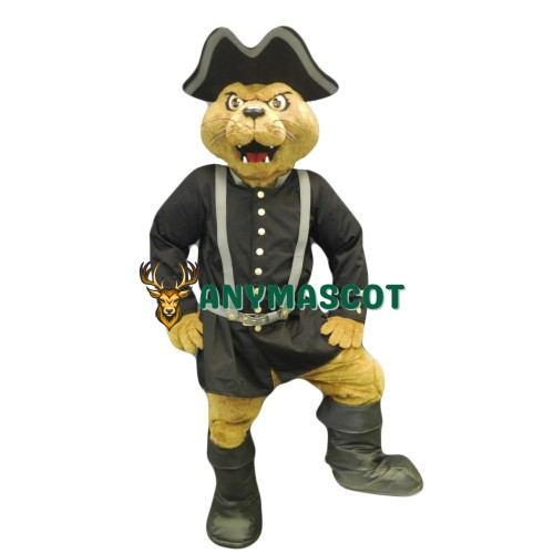 Cannoneer Cat Mascot Costume