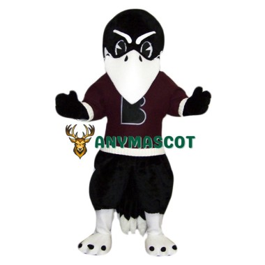 College Raven Mascot Costume