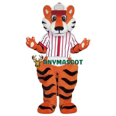 College Sport Tiger Mascot Costume