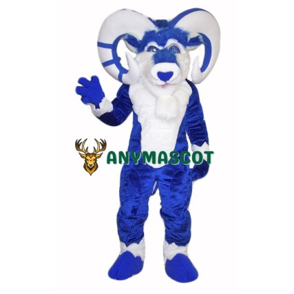 Blue Ram Mascot Costume