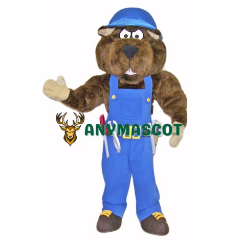 Industrial Gopher Mascot Costume