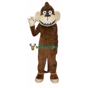 Happy Monkey Mascot Costume