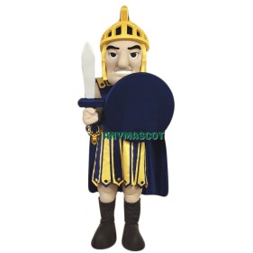 High School Warrior Mascot Costume