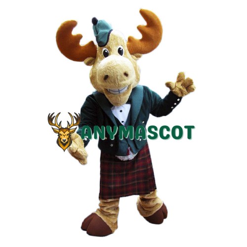 Adult Moose Mascot Costume