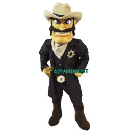 Cowboy Mascot Costume