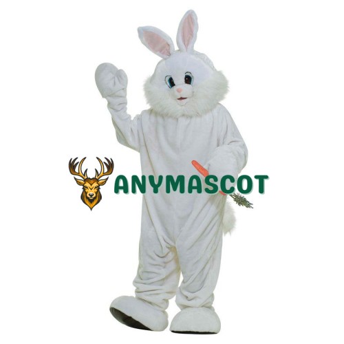 Plush Bunny Mascot Costume