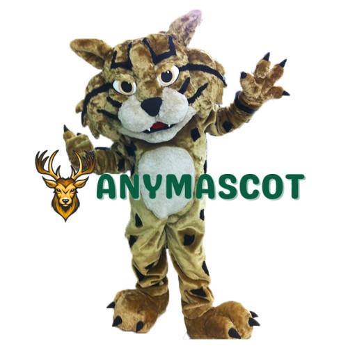 Fierce Wildcat Mascot Costume