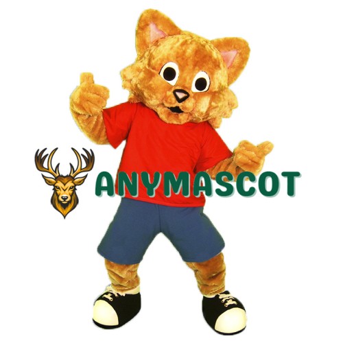 College Wildcat Mascot Costume