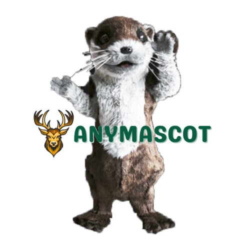Cute Otter Mascot Costume