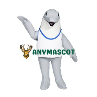 Professional Quality Dolphin Mascot Costume