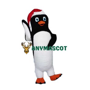 Christmas Adult Penguin Mascot Costume