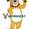 Yellow Dog Mascot Costume