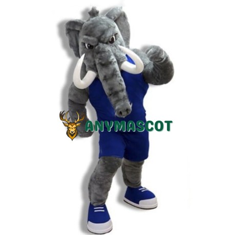 Power Elephant Mascot Costume