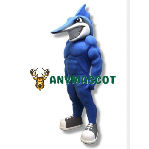 High School Marlin Mascot Costume