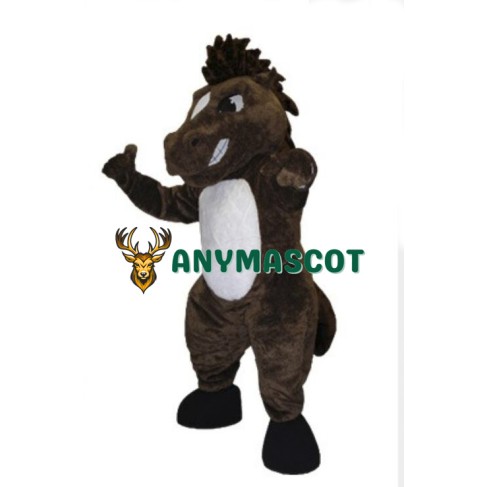 Fierce Mustang Mascot Costume