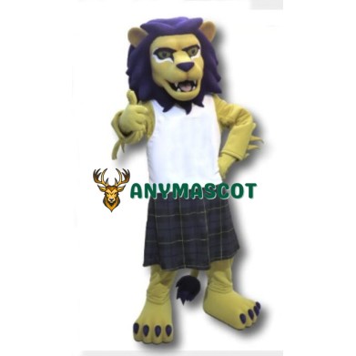 College Lion Mascot Costume