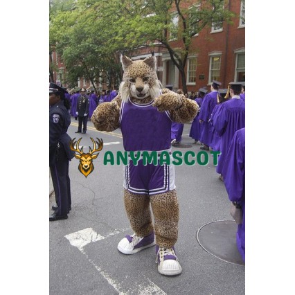 School Bobcat Mascot Costume