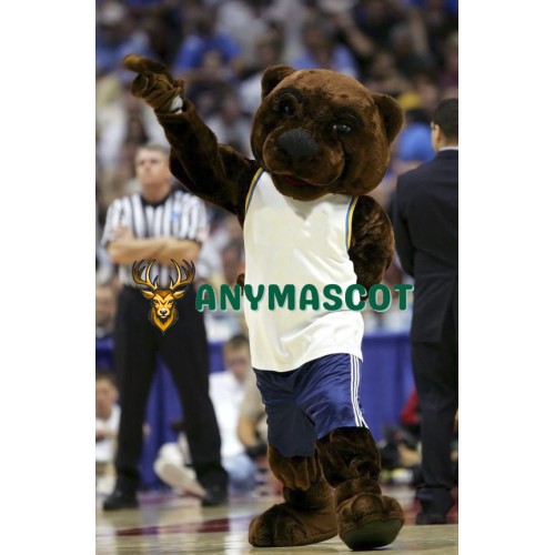 College Basketball Bear Mascot Costume
