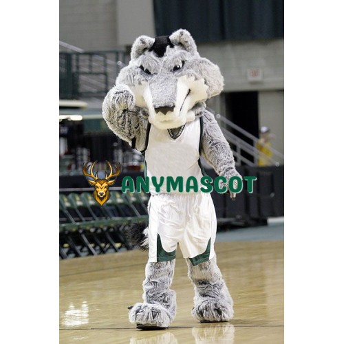 College Fierce Wolf Mascot Costume