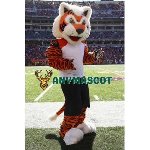 University Sport Tiger Mascot Costume