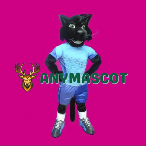 Sport Black Cat Mascot Costume