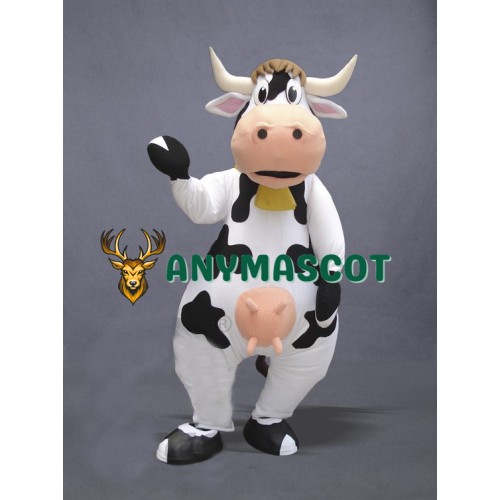Super Cute Cow Mascot Costume