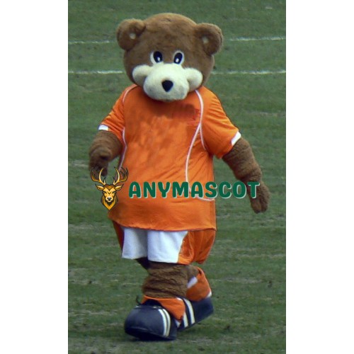Football Bear Mascot Costume
