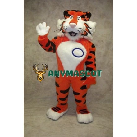 Friendly College Tiger Mascot Costume