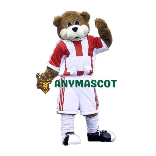 Football Bear Mascot Costume