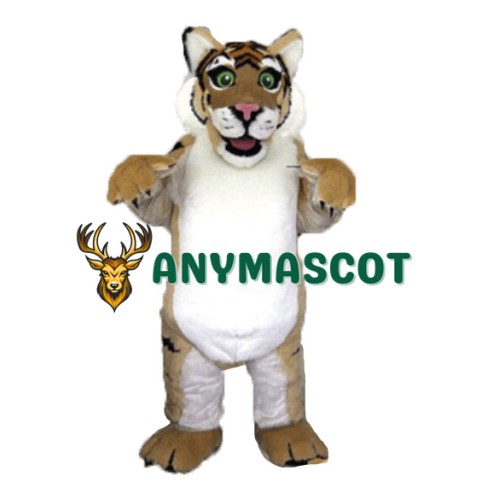 Professional Quality Furry Tiger Mascot Costume