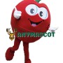Apple Mascot Costume