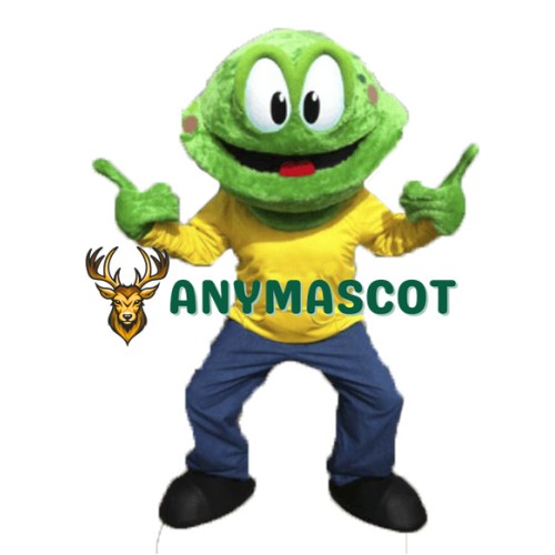 Springy Frog Mascot Costume
