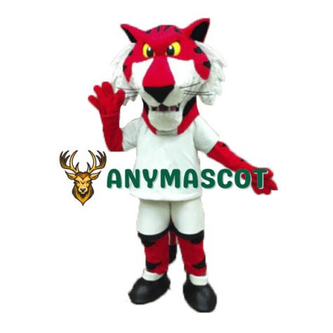 Red Tiger Mascot Costume