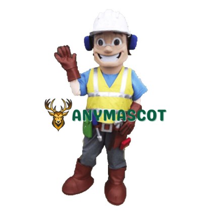 Builder Mascot Costume