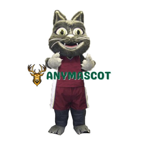 Cute Furry Cat Mascot Costume