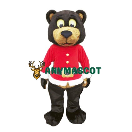 Christmas Bear Mascot Costume