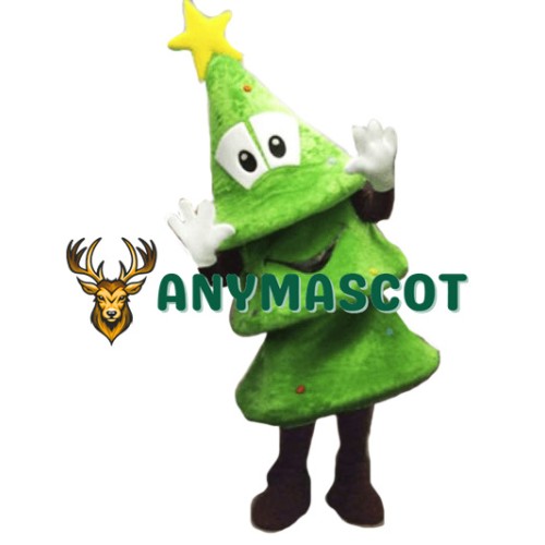 Christmas Tree Mascot Costume 