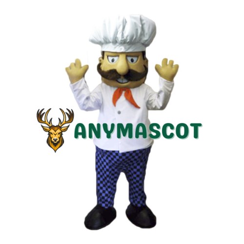Chef Man Mascot Costume