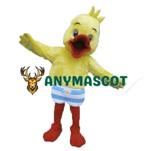 Furry Duck Mascot Costume