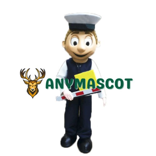 Car Park Attendant Mascot Costume