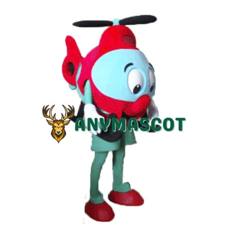 Helicopter Mascot Costume