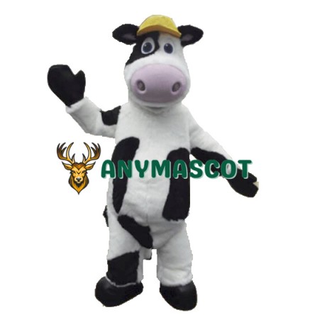 Furry Cow Mascot Costume
