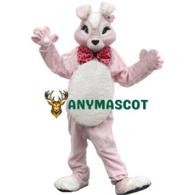 Deluxe Pink Bunny Rabbit Mascot Costume